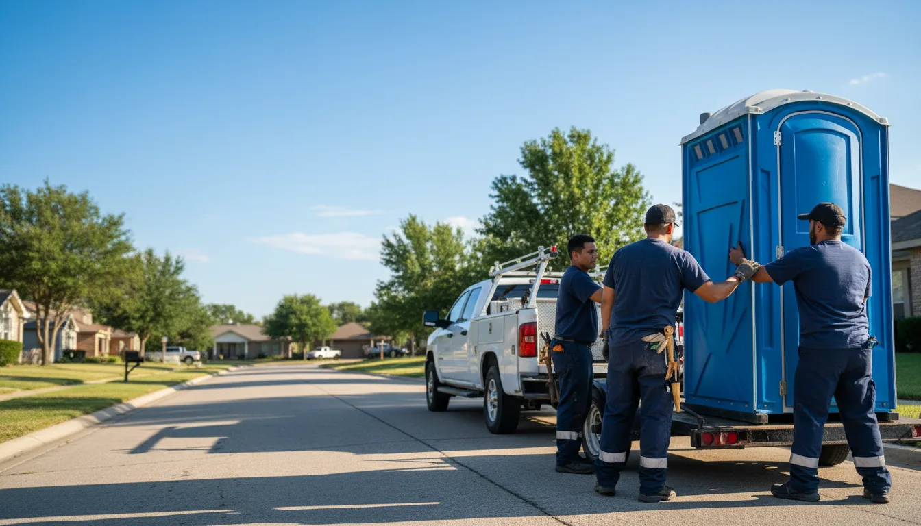 Portable Toilet Rental in Saint Pauls, NC near me